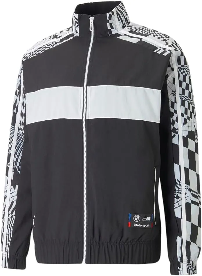 Puma - Mens BMW MMS Statement Jacket, Color Puma Black, Size: Medium
