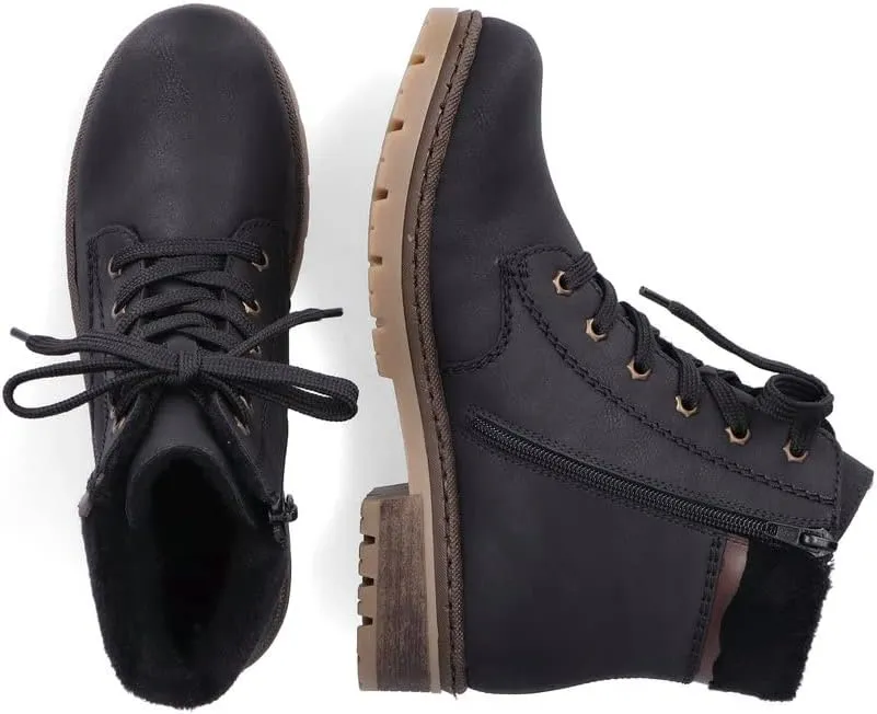 Rieker Y7418 Women's Lace-Up Ankle Boots