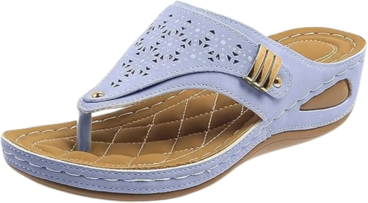 Sandals Women Dressy Summer Flat Cute Casual Beach Shoes Fashion Orthotic Slides Thong Sandals Orthopedic Slippers