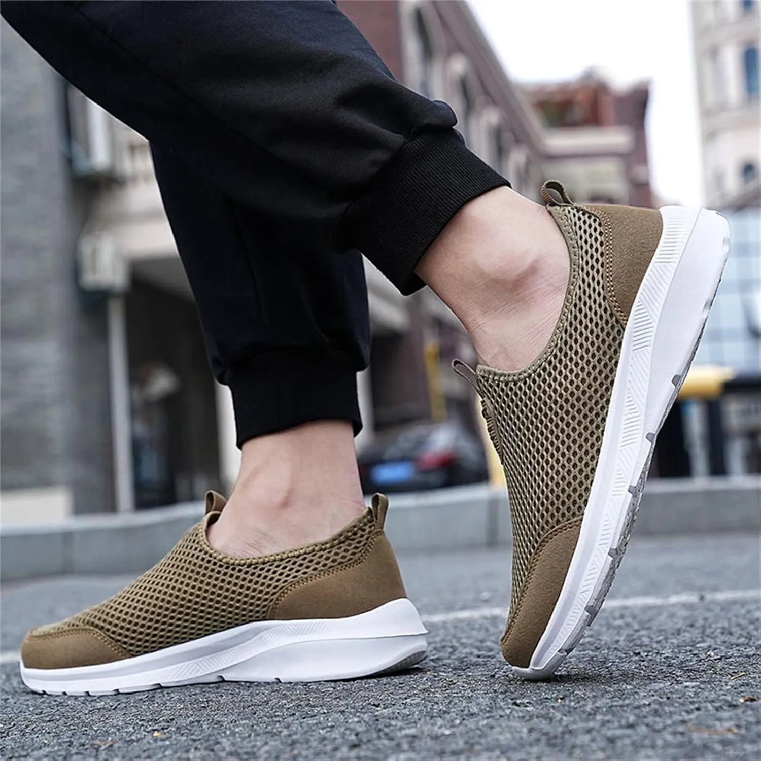 SBGMoSJ Womens Shoes Sneakers Walking Shoes Women Comfort Dressy Womens Casual Shoes for Bootcut Jeans Platform Sneakers for Women Slip On Womens Dress Shoes Winter White Slip Ons