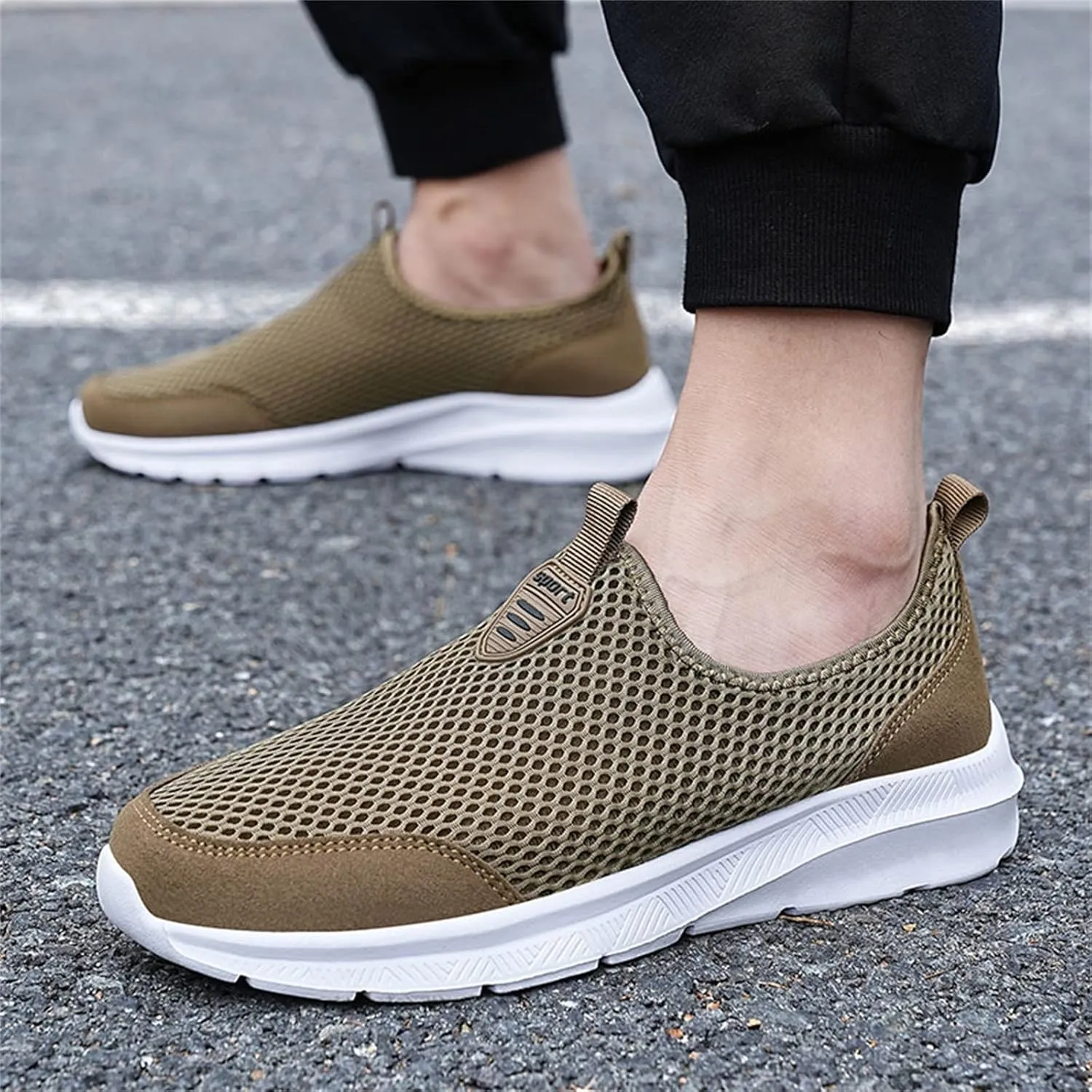 SBGMoSJ Womens Shoes Sneakers Walking Shoes Women Comfort Dressy Womens Casual Shoes for Bootcut Jeans Platform Sneakers for Women Slip On Womens Dress Shoes Winter White Slip Ons