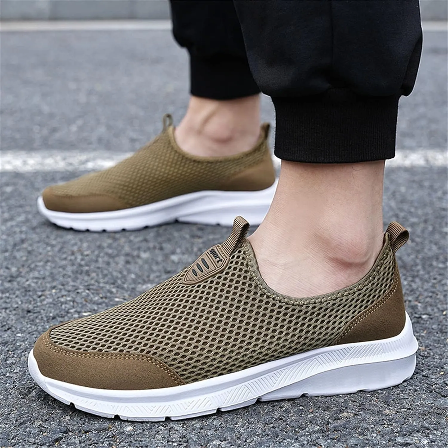 SBGMoSJ Womens Shoes Sneakers Walking Shoes Women Comfort Dressy Womens Casual Shoes for Bootcut Jeans Platform Sneakers for Women Slip On Womens Dress Shoes Winter White Slip Ons