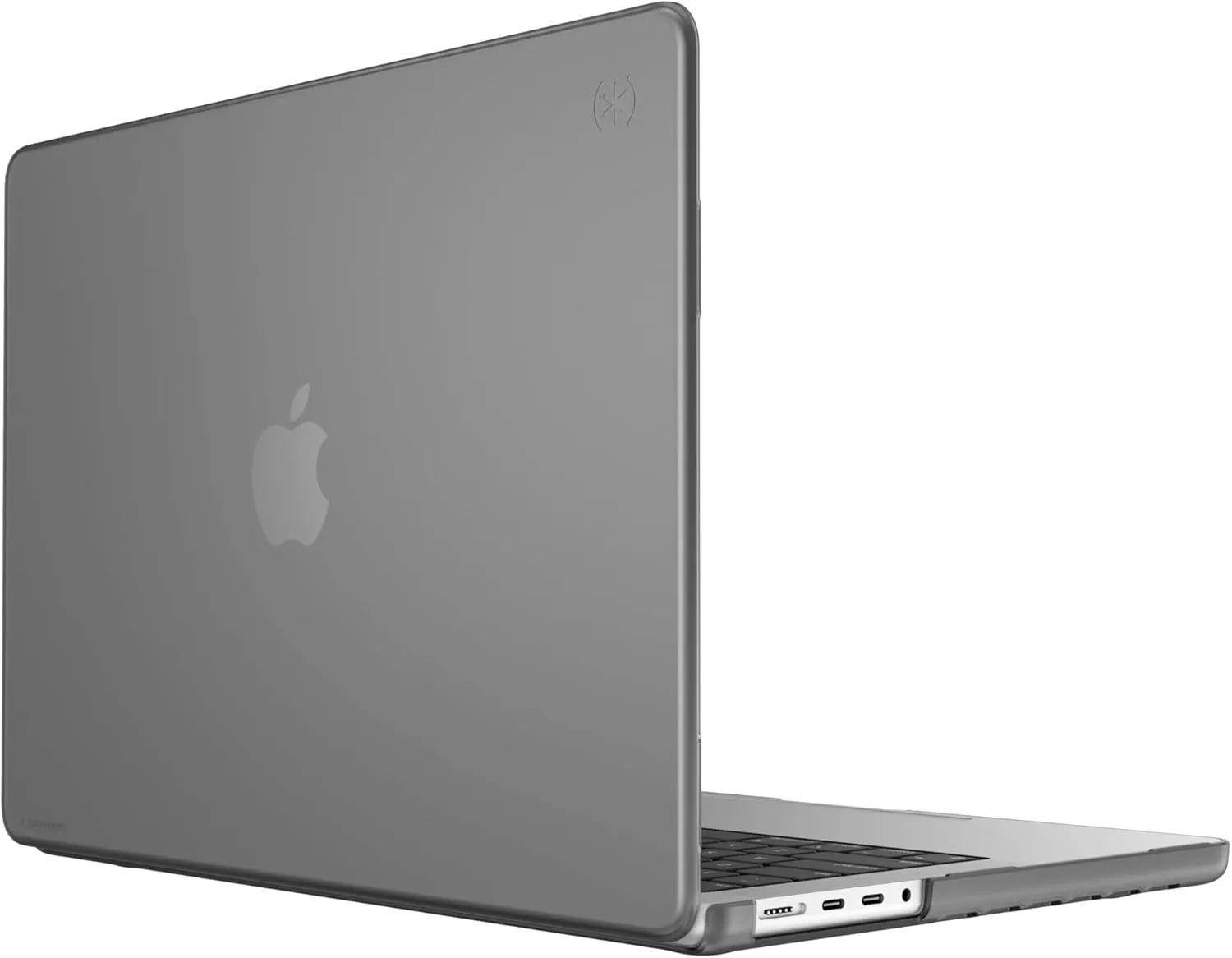 Speck SmartShell MacBook Case - 14 Inch Compatible with M3, M2 & M1 Pro/Max (2023-2021) - Scratch-Resistant Hardshell - Graphite Grey
