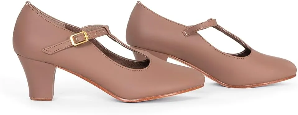 Theatricals Womens 2" T-Strap Character Shoes