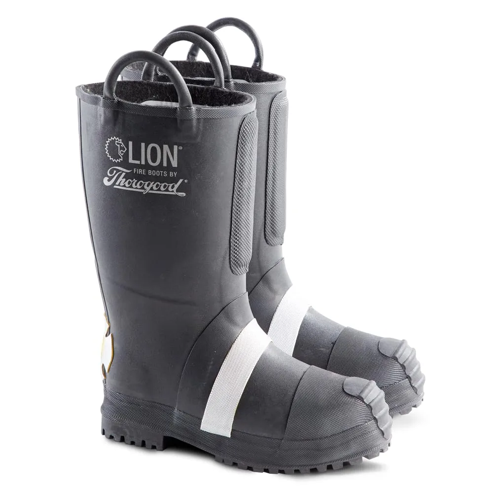 Thorogood Men's 14" Steel Toe EH WP Slip-Resistant Leather Work Boots 10 W Black