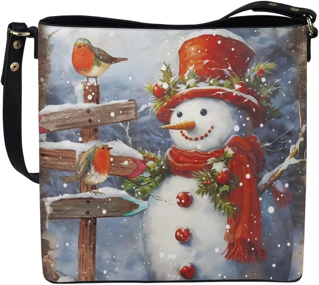 Travel Tote Bags for Women Ladies PU Leather Shoulder Handbags with Pockets Hobo Bucket Bags Crossbody Purse
