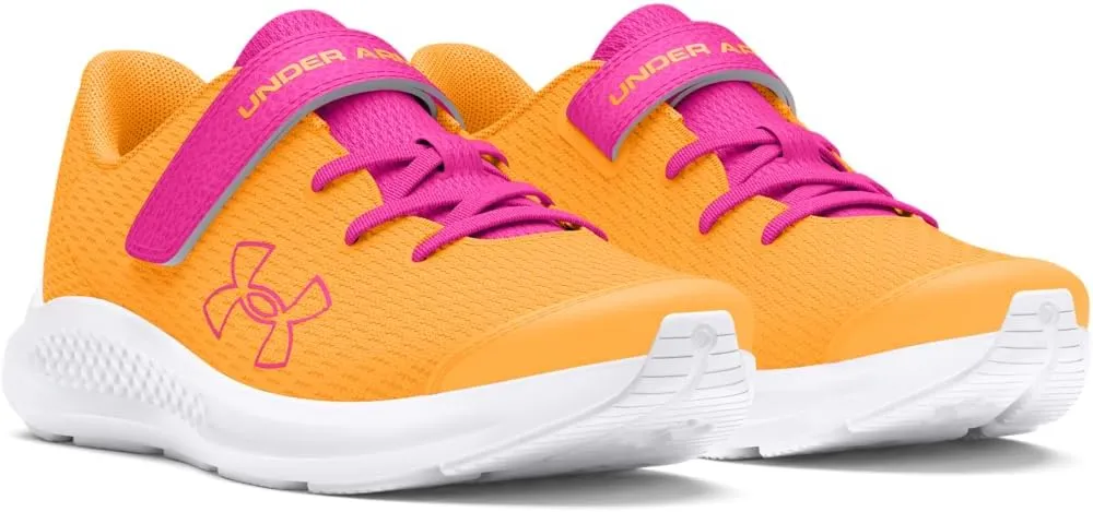 Under Armour Unisex-Child Pre School Pursuit 3 Big Logo Alternate Closure Running Shoe