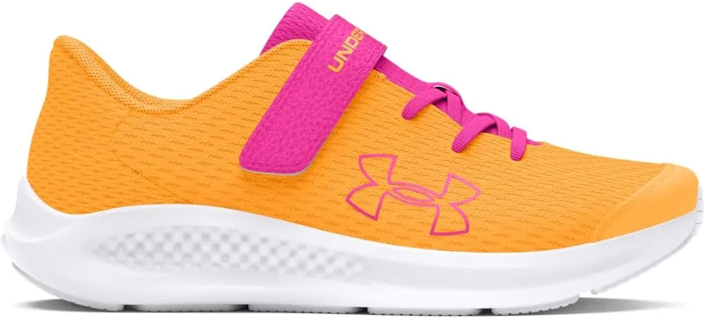 Under Armour Unisex-Child Pre School Pursuit 3 Big Logo Alternate Closure Running Shoe