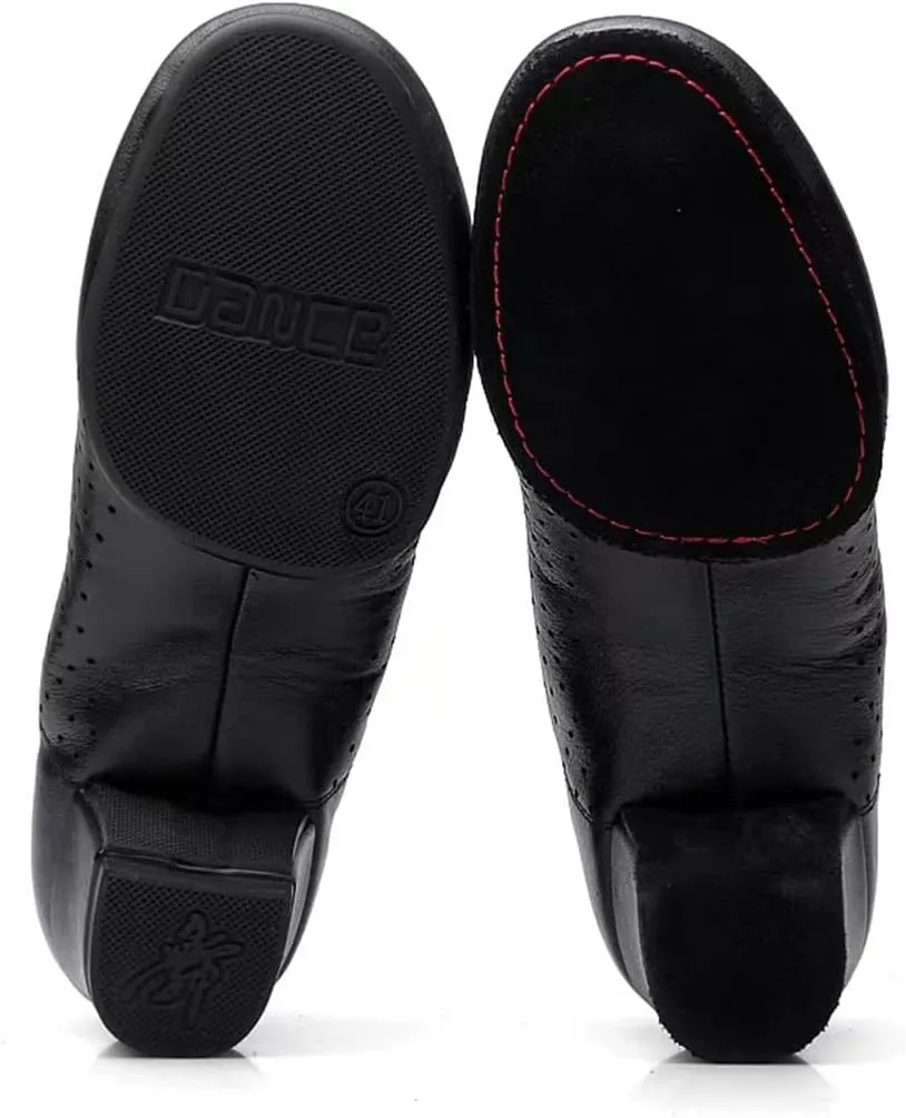 VEACAM Latin Dance Shoes Lace-Up Leather Salsa Tango Ballroom Dance Shoes Modern Professional Performance Practice Shoes for Male
