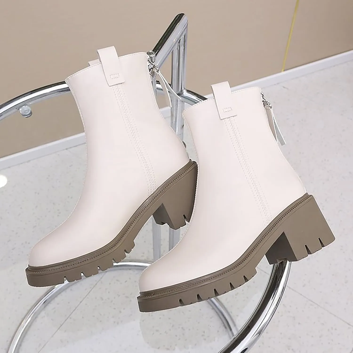 Wedge Ankle Boots Fall Boots Brown Fall Boots Heel Boots for Women 2024 Ankle Boots for Women with Heel Sexy Womens Black Ankle Booties Low Heel