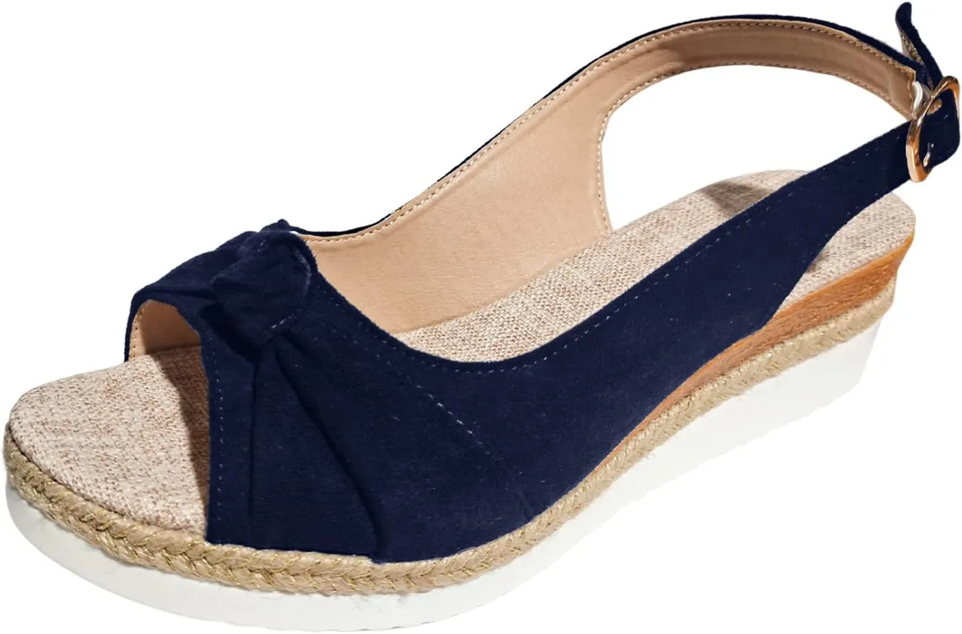 Wedge Sandals for Women Mid Heel Platform Dressy Platform Summer Walking Orthopedic Strappy Walking Sandals