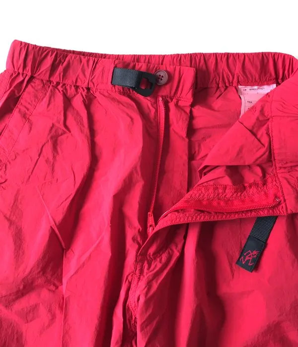 White Mountaineering/WM x Gramicci GARMENT DYED EASY SHORT PANTS (RED)