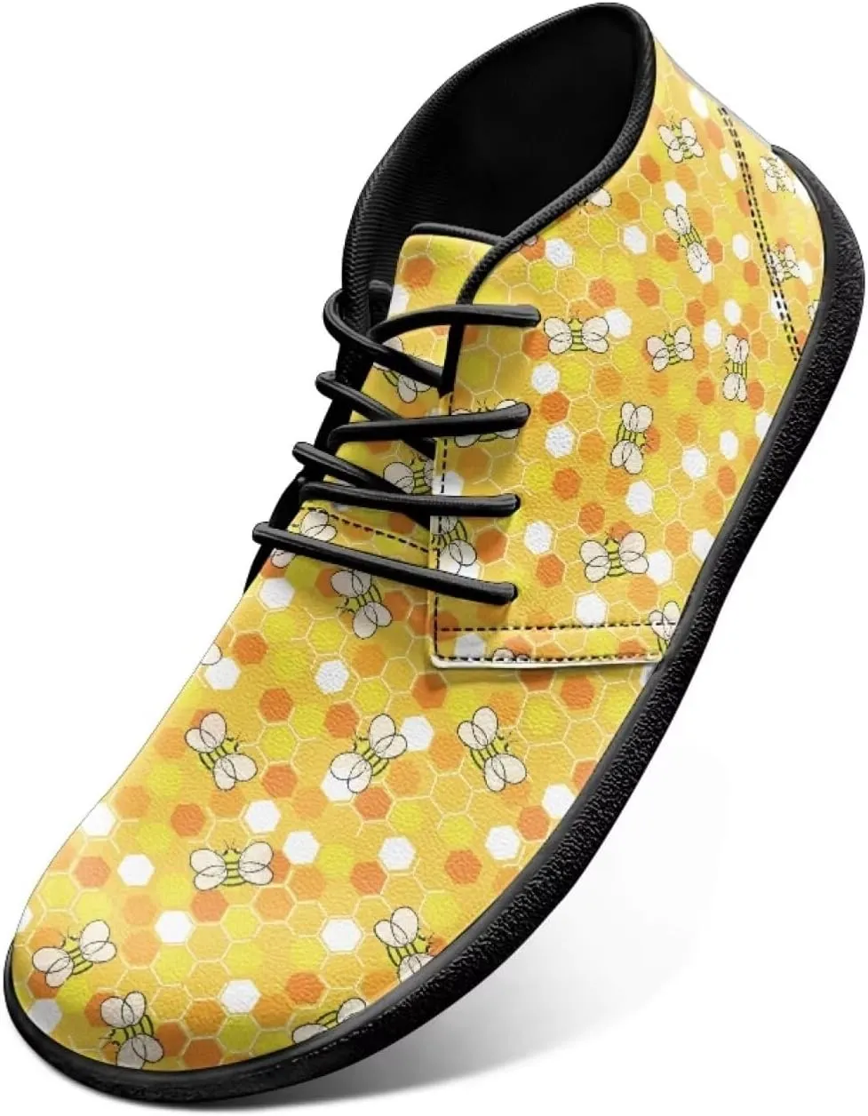 Wide Toe Box Shoes for Men Breathable Barefoot Slip On Footwear with Zero Drop Sole Comfortable Non-Slip Quick Dry Workout Walking Sneakers