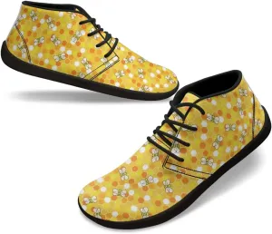 Wide Toe Box Shoes for Men Breathable Barefoot Slip On Footwear with Zero Drop Sole Comfortable Non-Slip Quick Dry Workout Walking Sneakers