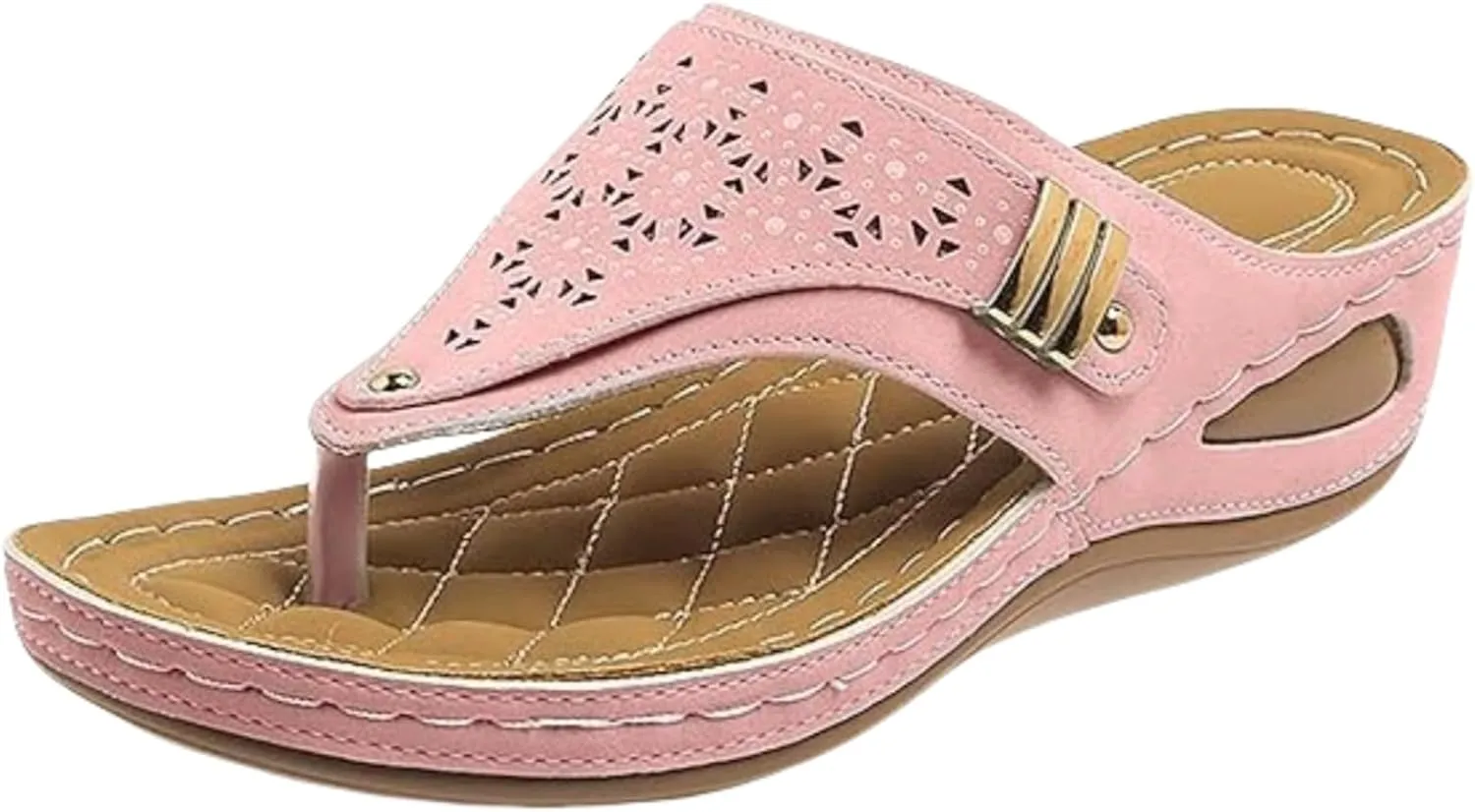 Womens Sandals Comfortable Dressy Arch Support Fashion Orthotic Slides Slip On Orthopedic Slippers Thong Flip Flops