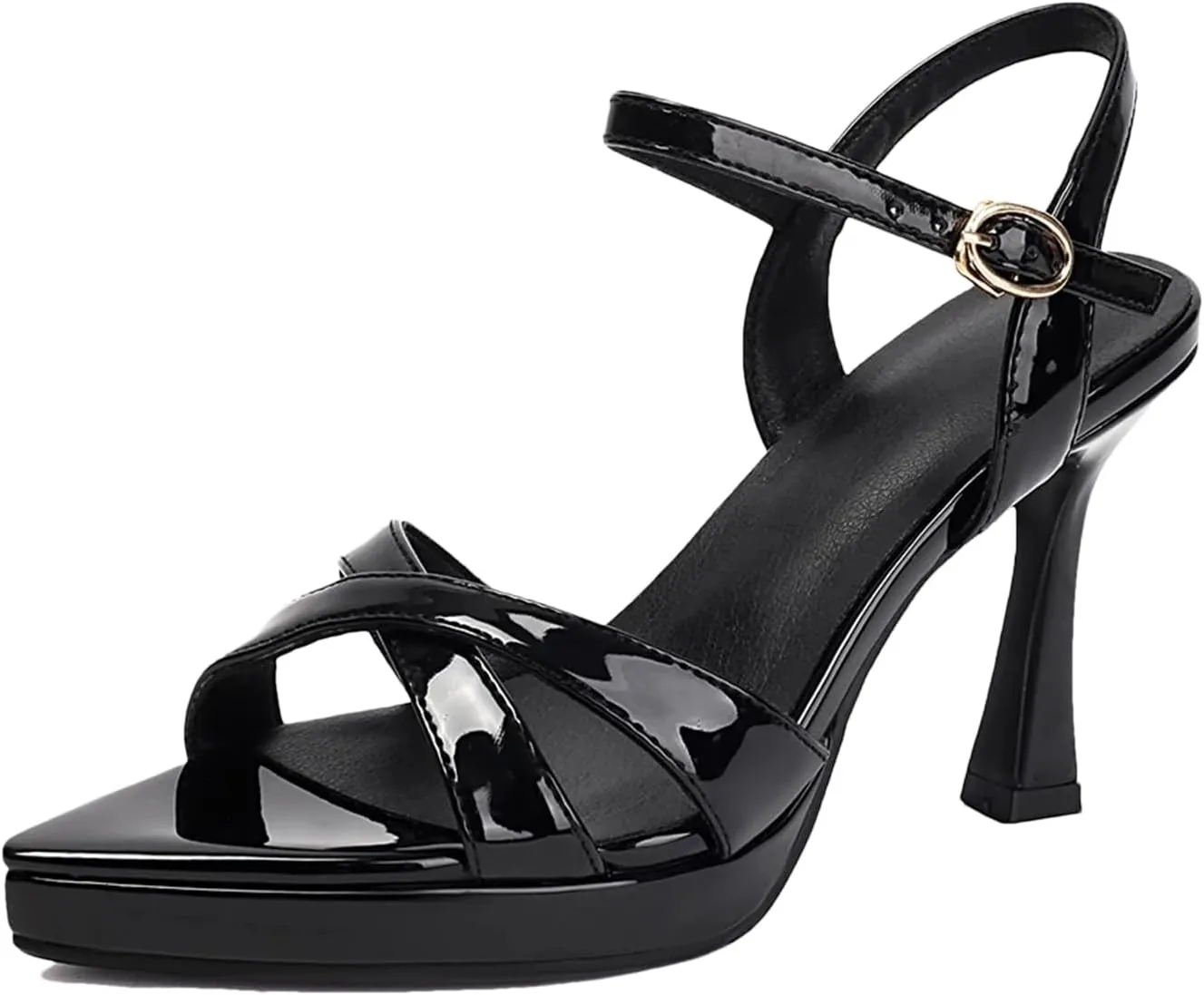 Women's Skin-toned Pointed Toe Sandals - Thin Heel Slingbacks, Summer Sexy Dress Sandals