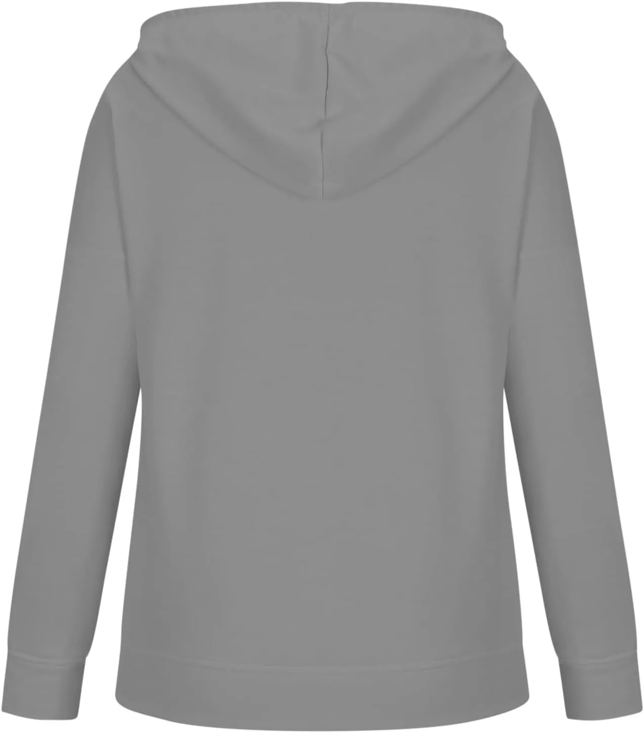 Women's Tunic Sweatshirts Hoodies V Neck 2024 Solid Fashion Casual Loose Soft Sweaters Long Sleeve Shirts