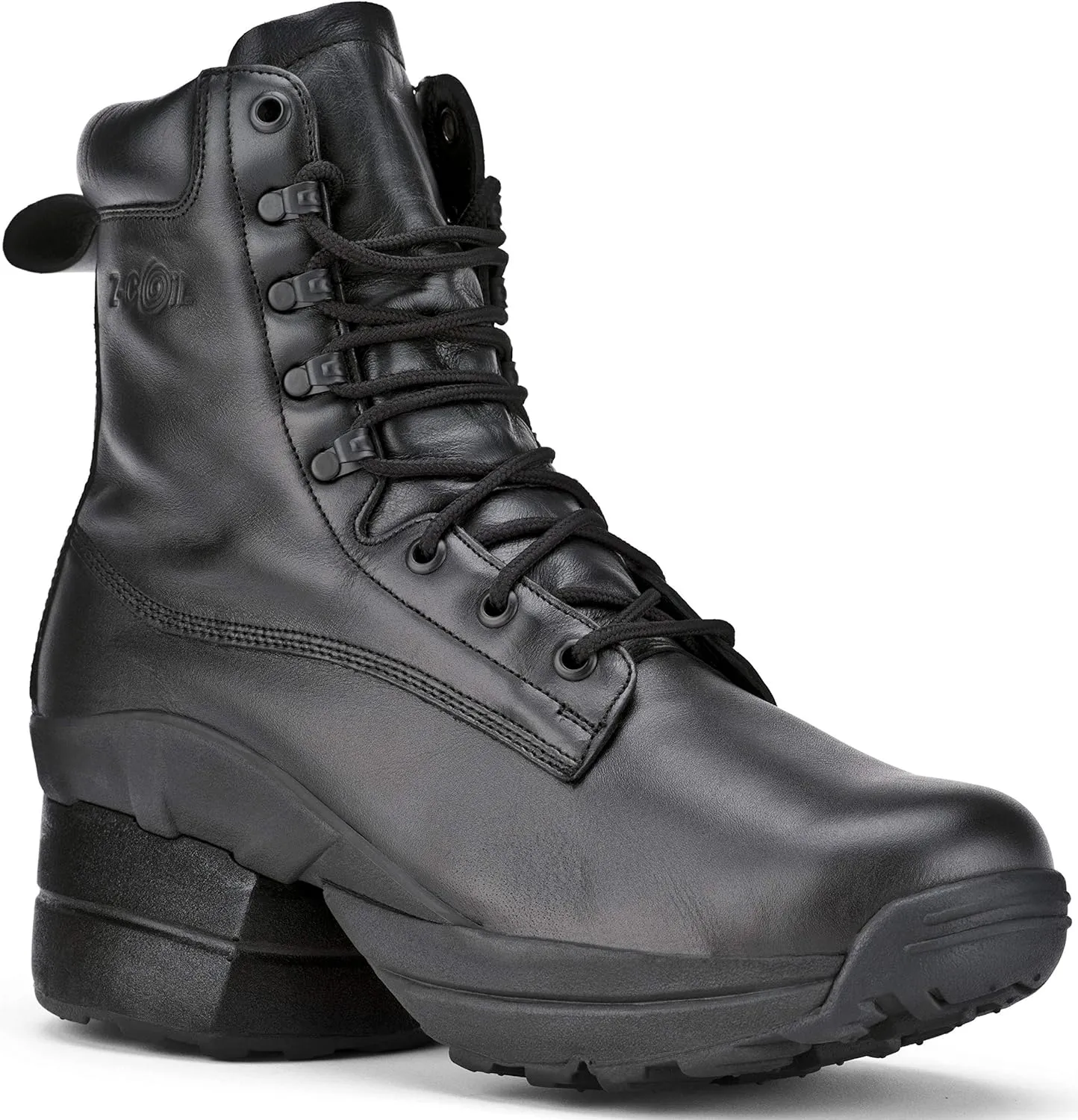 Z-CoiL Prime Mens Work Boot - Orthopedic Footwear for Men - Orthotic Leather Work Boots for Pain Relief, Foot Support, and Comfort - Enclosed Coil