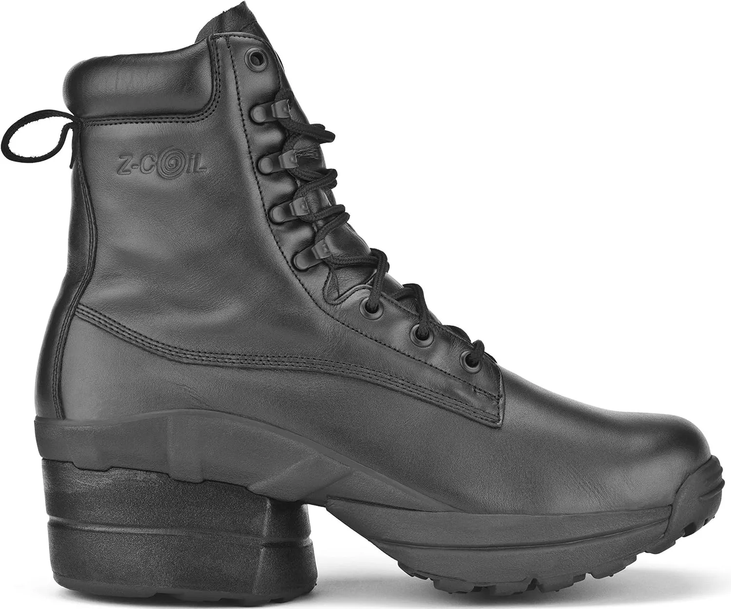 Z-CoiL Prime Mens Work Boot - Orthopedic Footwear for Men - Orthotic Leather Work Boots for Pain Relief, Foot Support, and Comfort - Enclosed Coil