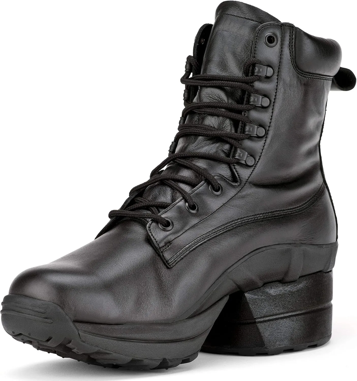 Z-CoiL Prime Mens Work Boot - Orthopedic Footwear for Men - Orthotic Leather Work Boots for Pain Relief, Foot Support, and Comfort - Enclosed Coil